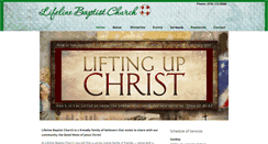 Desktop Screenshot of lifelinebaptistchurch.com